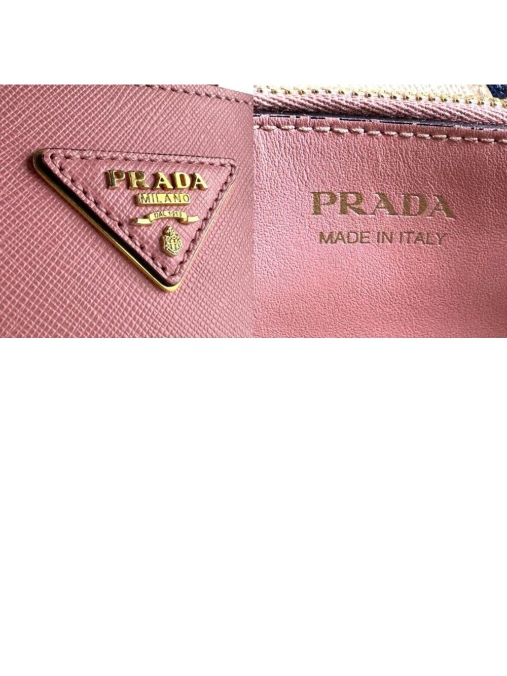 Prada Handbag Saffiano Leather Tote Pink - Picture 10 of 10